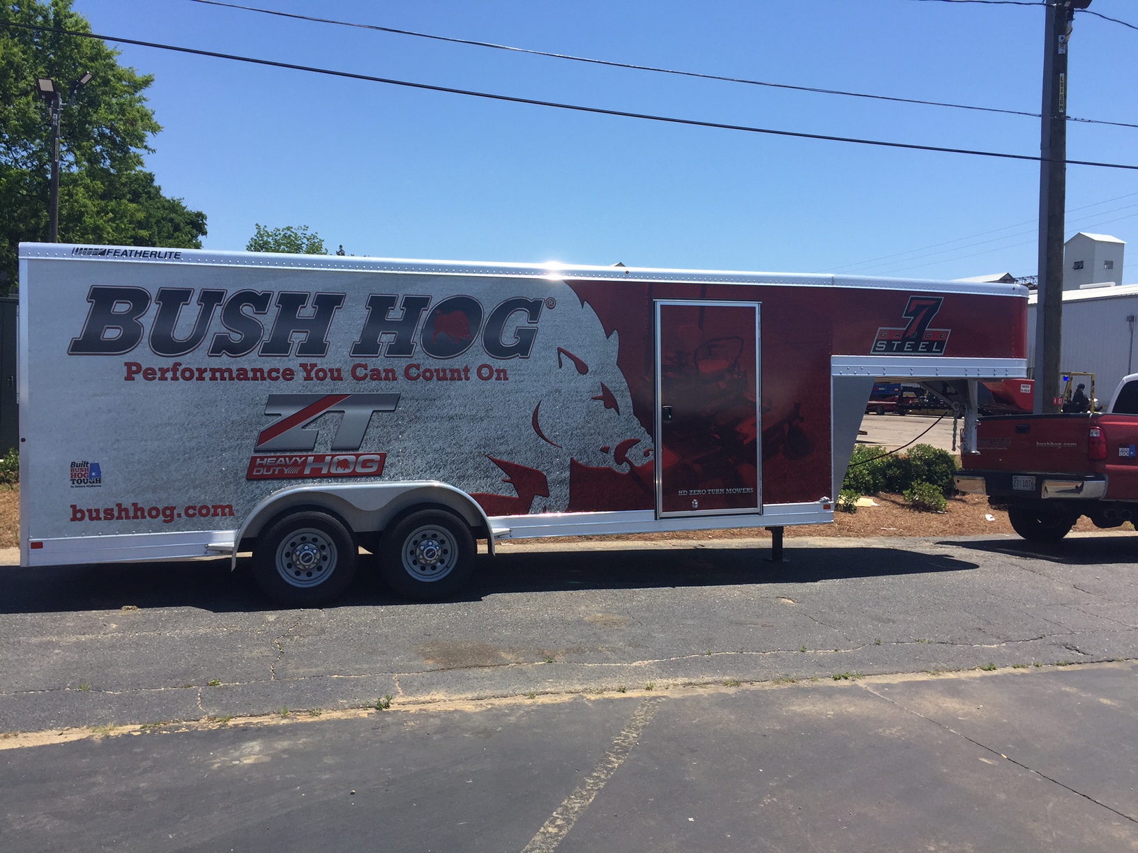 Bush Hog truck 1
