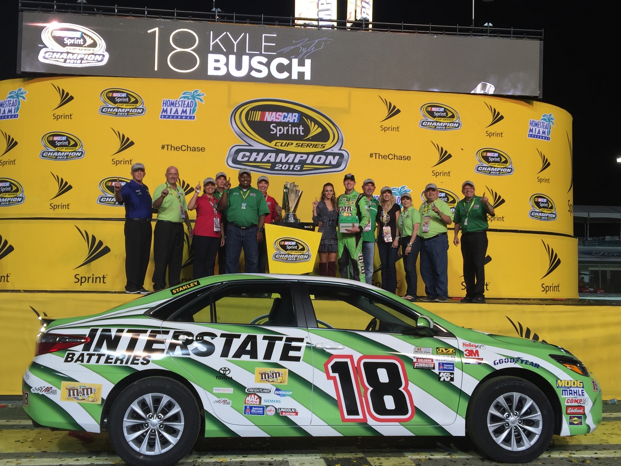 Interstate Batteries Camry rollout
