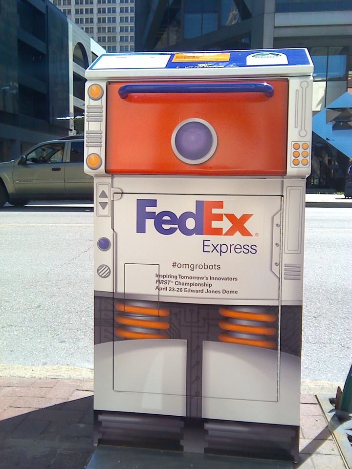 Fed Ex Express robot