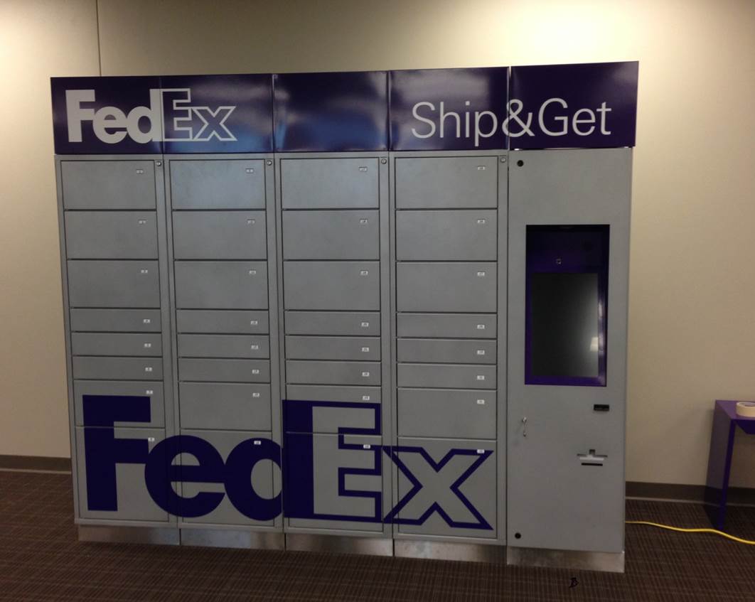FedEx shipping kiosk 2